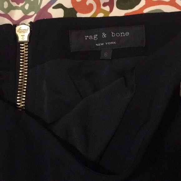 Rag & Bone Zip Pencil Skirt - Picture 7 of 8